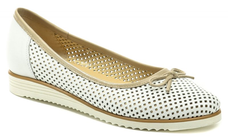 De plus 9763-K bílo béžová dámská nadměrná obuv | ARNO-obuv.sk - obuv s tradíciou