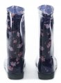 Holínky Květ modro růžové | ARNO-obuv.sk - obuv s tradíciou