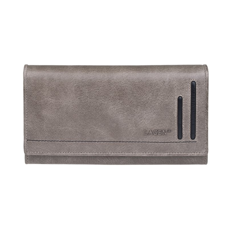 Lagen 10183 šedá dámská kožená peněženka | ARNO-obuv.sk - obuv s tradíciou
