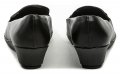 Piccadilly 143138 černé dámské mokasíny na klínku | ARNO-obuv.sk - obuv s tradíciou