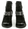 Jana 8-25330-21 černá dámská kotníčková obuv šíře H | ARNO-obuv.sk - obuv s tradíciou