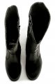 Jana 8-25560-21 čierne dámske kozačky šírka H | ARNO-obuv.sk - obuv s tradíciou