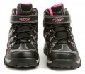 Peddy PZ-509-39-09 čierno ružové zimné topánky | ARNO-obuv.sk - obuv s tradíciou