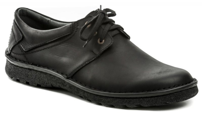 Wawel PA204D čierne pánske nadmerné poltopánky | ARNO-obuv.sk - obuv s tradíciou