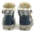 Pegres 1702 modrá detská zimná obuv | ARNO-obuv.sk - obuv s tradíciou