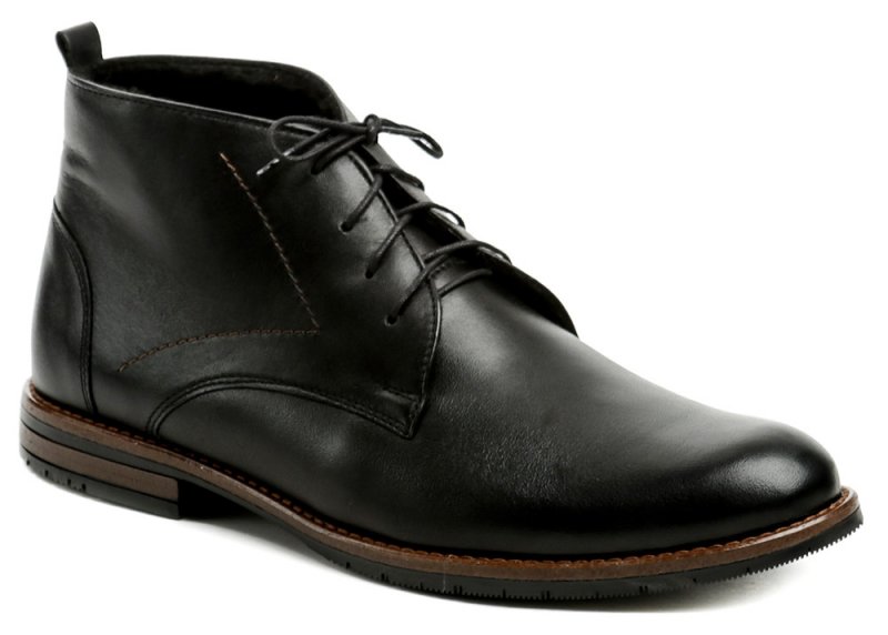 Agda 638 čierne pánske zimné topánky | ARNO-obuv.sk - obuv s tradíciou
