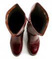 Tamaris 1-25509-21 červené dámske čižmy | ARNO-obuv.sk - obuv s tradíciou