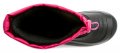 KAMIK Jet ružovo čierne detské zimné snehule | ARNO-obuv.sk - obuv s tradíciou