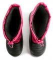 KAMIK Jet ružovo čierne detské zimné snehule | ARNO-obuv.sk - obuv s tradíciou