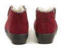 Rogallo 2669-000 vínové dámske zimné papuče | ARNO-obuv.sk - obuv s tradíciou