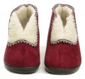 Rogallo 2669-000 vínové dámske zimné papuče | ARNO-obuv.sk - obuv s tradíciou