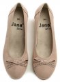 Jana 8-22262-22 ružové dámské baleríny šírka H | ARNO-obuv.sk - obuv s tradíciou