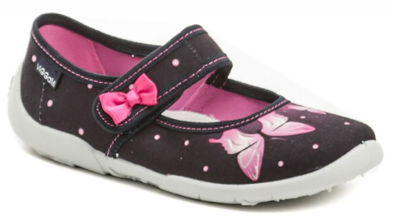 Vi-GGA-Mi Sara modro ružové dievčenské baleríny | ARNO-obuv.sk - obuv s tradíciou
