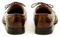 Timo 632 hnedé pánske podmerné spoločenské poltopánky | ARNO-obuv.sk - obuv s tradíciou