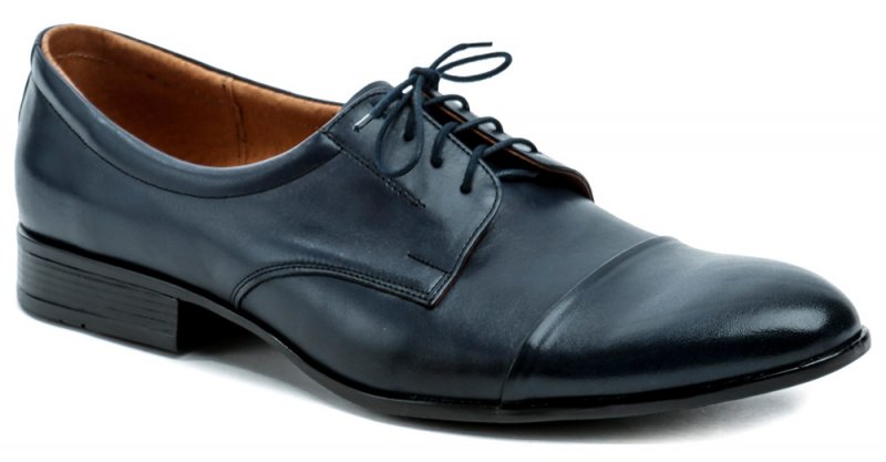 Timo 632 modré pánske nadmerné spoločenské poltopánky | ARNO-obuv.sk - obuv s tradíciou