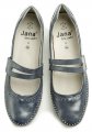 Jana 8-24611-22 modré dámske nadmerné mokasíny šírka H | ARNO-obuv.sk - obuv s tradíciou