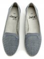 Jana 8-24265-22 modré dámské baleríny šírka H | ARNO-obuv.sk - obuv s tradíciou
