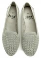 Jana 8-24265-22 sivé dámské baleríny šírka H | ARNO-obuv.sk - obuv s tradíciou