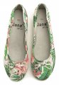 Jana 8-22164-22 kvetované dámské baleríny šírka H | ARNO-obuv.sk - obuv s tradíciou