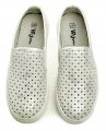 Wojtylko 1029 biele dievčenské mokasíny | ARNO-obuv.sk - obuv s tradíciou