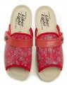 Patrizia Azzi 1516 červené dámske zdravotné nazouváky | ARNO-obuv.sk - obuv s tradíciou