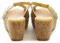 Patrizia Azzi 9700-241 okrová dámska letná obuv na kline | ARNO-obuv.sk - obuv s tradíciou