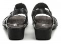 IMAC I2531e62 čierne dámske sandále na kline | ARNO-obuv.sk - obuv s tradíciou