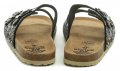 Bio Walker 70400 čierno fialové dievčenské šľapky | ARNO-obuv.sk - obuv s tradíciou