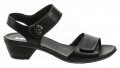 IMAC 156508 čierne dámske sandále na podpätku | ARNO-obuv.sk - obuv s tradíciou