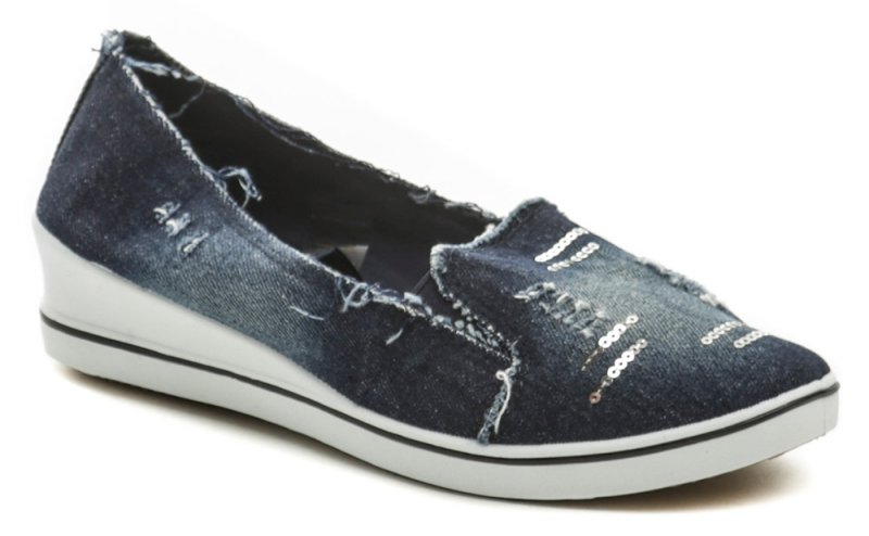 Scandi 53-0242-T1 denim dámské baleríny na kline | ARNO-obuv.sk - obuv s tradíciou