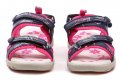 Peddy PY-512-37-02 modro ružové dievčenské sandálky | ARNO-obuv.sk - obuv s tradíciou