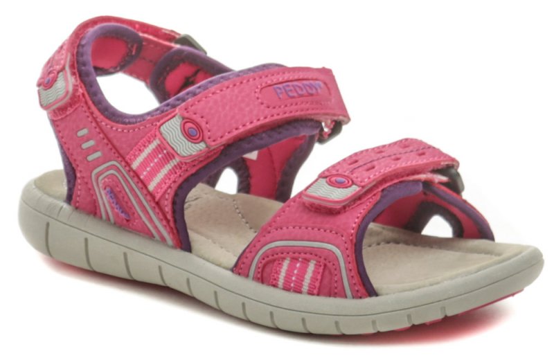 Peddy P2-512-35-03 ružové detské sandálky | ARNO-obuv.sk - obuv s tradíciou