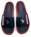 U.S. Polo Assn. NASSO red navy pánske nazouváky | ARNO-obuv.sk - obuv s tradíciou