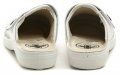 Medi Line 1468 biele kvetované dámske zdravotné nazouváky | ARNO-obuv.sk - obuv s tradíciou