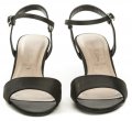 Jane Klain 282250 čierne dámske sandále | ARNO-obuv.sk - obuv s tradíciou