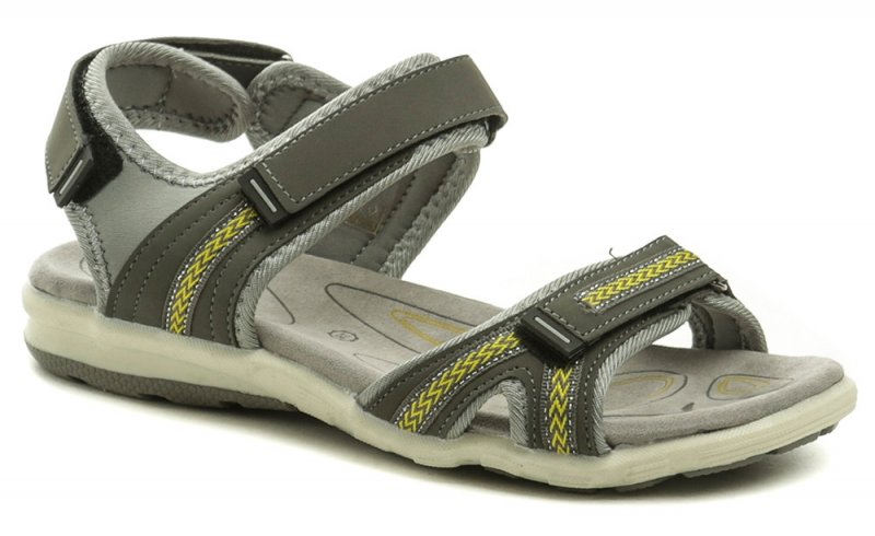 Scanda 251-2002-C1 šedé dámske sandále | ARNO-obuv.sk - obuv s tradíciou