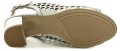 Mintaka 911025N-24 strieborná dámska letná obuv na podpätku | ARNO-obuv.sk - obuv s tradíciou
