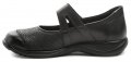 Axel AXCW062 čierne dámske poltopánky topánky šírka H | ARNO-obuv.sk - obuv s tradíciou