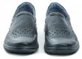 Mateos 676b modré pánske mokasíny | ARNO-obuv.sk - obuv s tradíciou