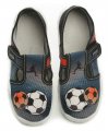 Vi-GGA-Mi detské modré tenisky Olek Futbal | ARNO-obuv.sk - obuv s tradíciou