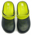 Scandi 291-0002-S1 navy zelené dámske plážovky crocsy | ARNO-obuv.sk - obuv s tradíciou