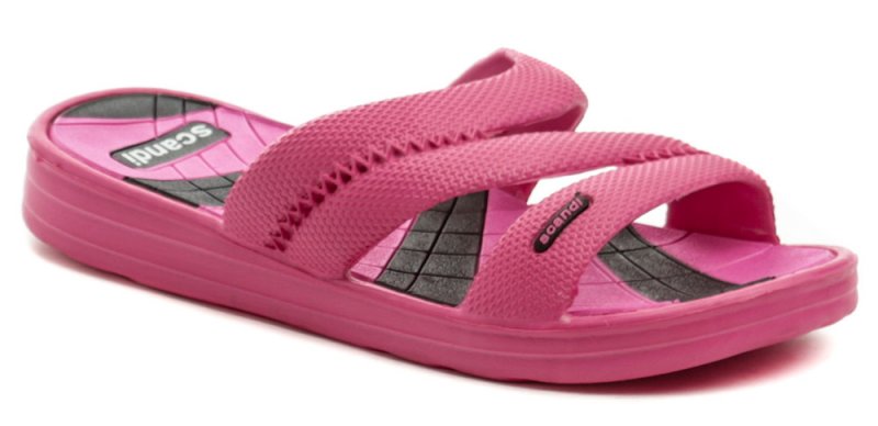 Scandi 58-0009-S6 ružové dámske plážovky | ARNO-obuv.sk - obuv s tradíciou
