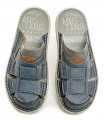 Mustang 4134-704-800 modré pánske nazouváky | ARNO-obuv.sk - obuv s tradíciou