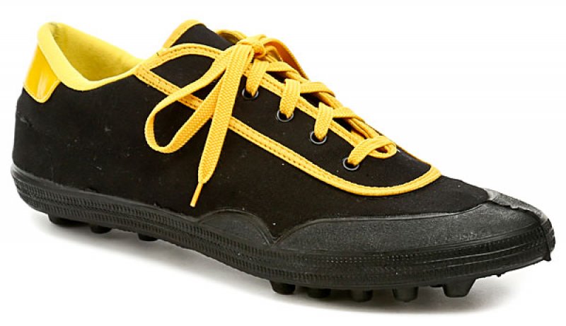 ARNO K01b čierno žlté pánske gumotextilné kopačky | ARNO-obuv.sk - obuv s tradíciou