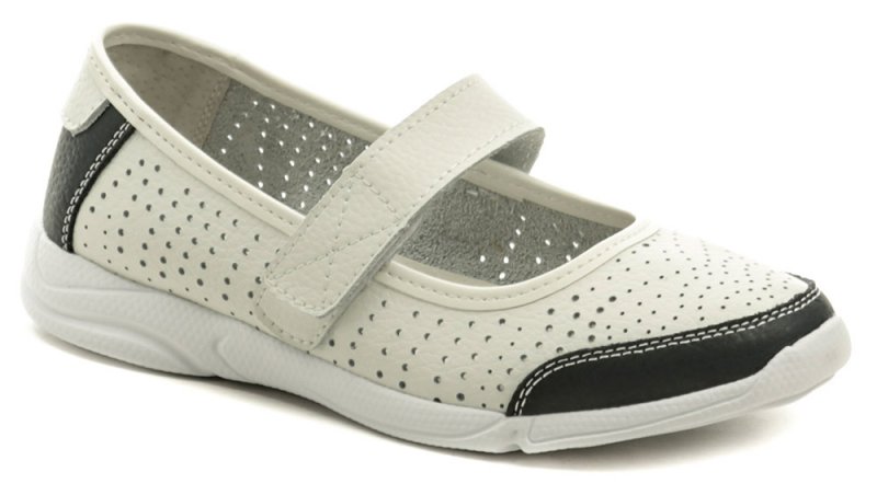 Asylum A2-218-10-31 bielo modré dámske baleríny | ARNO-obuv.sk - obuv s tradíciou