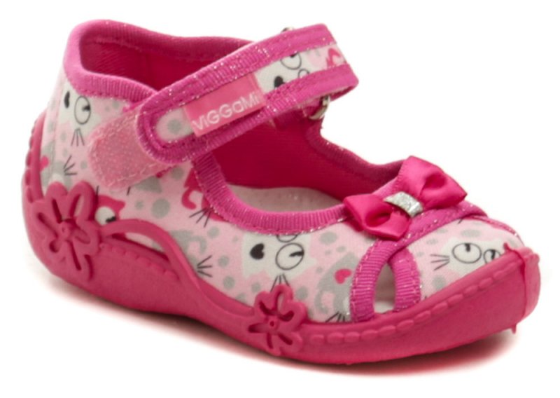 Vi-GGA-Mi ružové detské plátené sandálky ZULKA | ARNO-obuv.sk - obuv s tradíciou