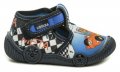 Vi-GGA-Mi modré detské plátené papučky FORMULE | ARNO-obuv.sk - obuv s tradíciou