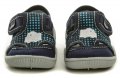 Vi-GGA-Mi modré detské plátené papučky ADAS | ARNO-obuv.sk - obuv s tradíciou