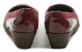 Piccadilly 144049-4 vínove dámske lodičky na klínu | ARNO-obuv.sk - obuv s tradíciou