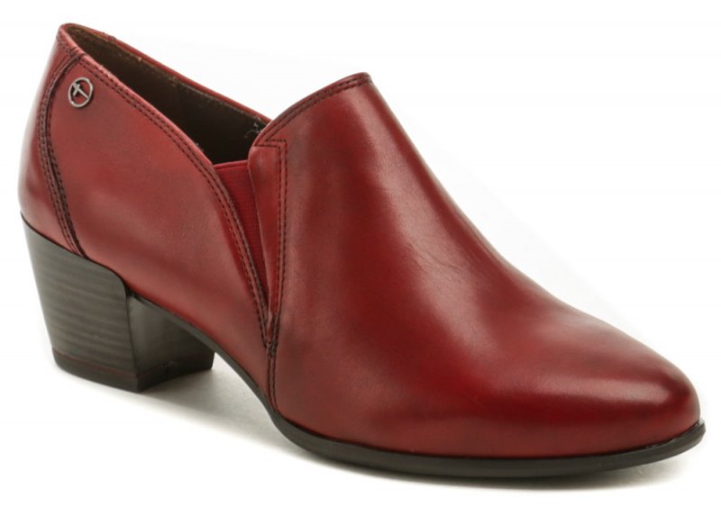 Tamaris 1-24400-23 červená dámska obuv na podpätku | ARNO-obuv.sk - obuv s tradíciou